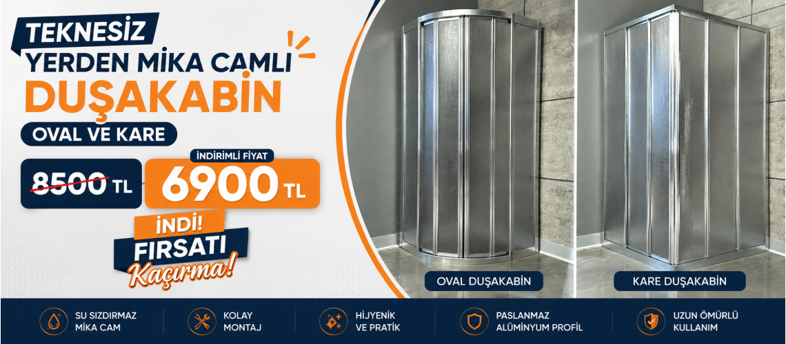 Teknesiz Mika Duşakabin ND410