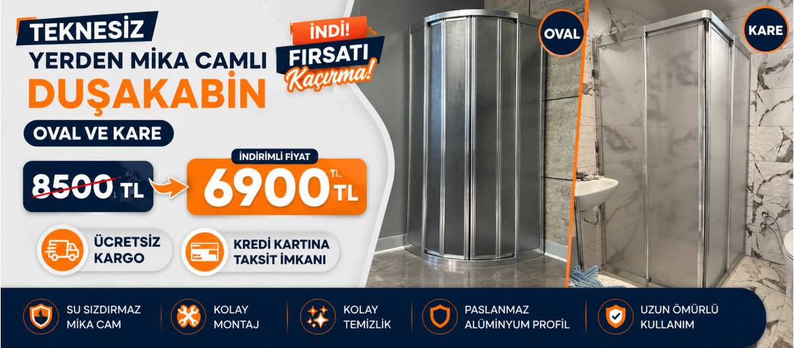 Teknesiz Mika Duşakabin ND409