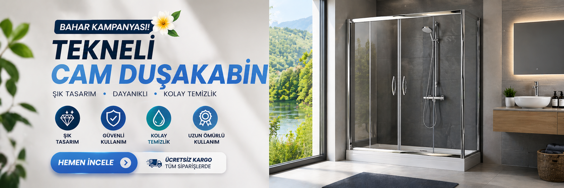 Cam Takım Duşakabinler