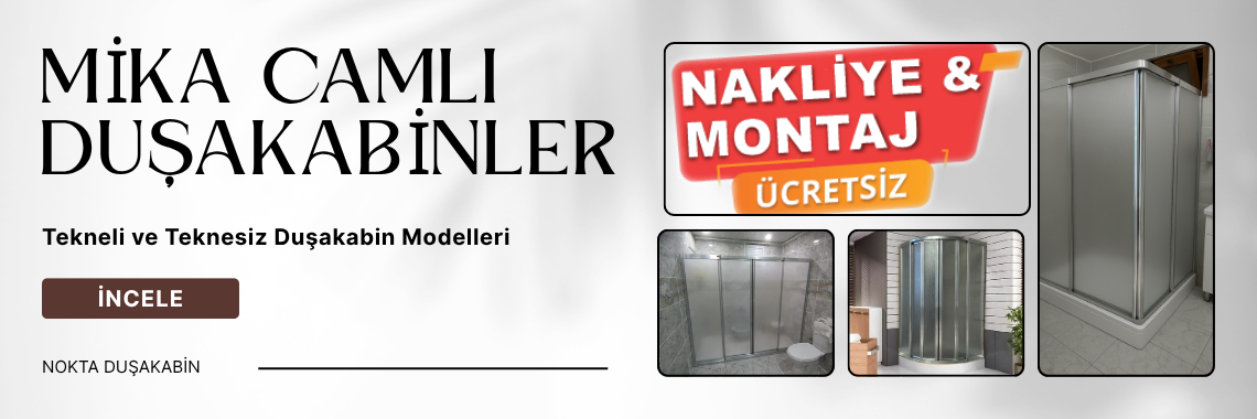 Krom Mika Duşakabin Modelleri