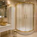 Gold Seri Duşakabin Oval Duştekneli  ND627