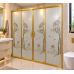Gold Seri Teknesiz Düz Duşakabin ND622 Gold Seri Teknesiz Düz Duşakabin ND622