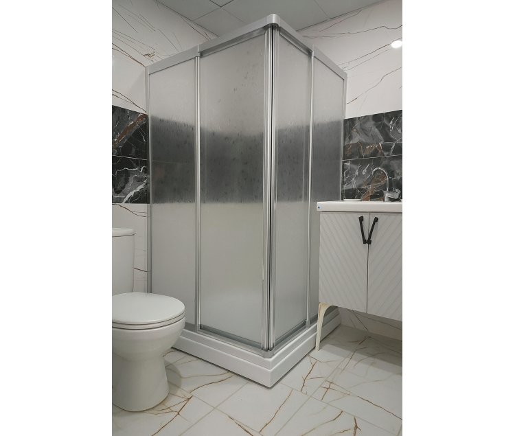 Mika Camlı Duşakabin + Duşteknesi ND303