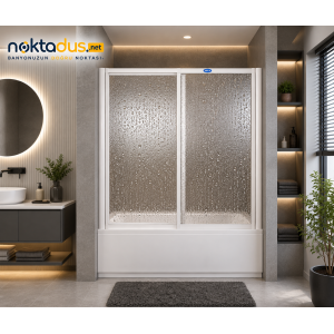 Mika Camlı Duşakabin + Küvet ND 316 Mika Camlı Duşakabin + Küvet ND 316
