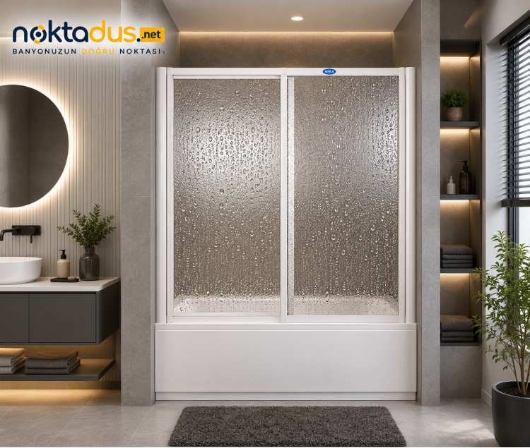 Mika Camlı Duşakabin + Küvet  ND 316