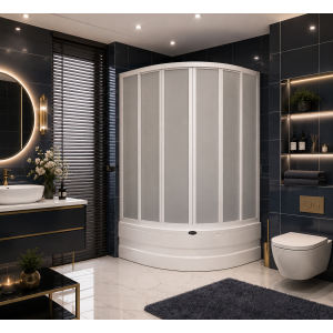 Mika Camlı Duşakabin + Küvet ND318 Mika Camlı Duşakabin + Küvet ND318