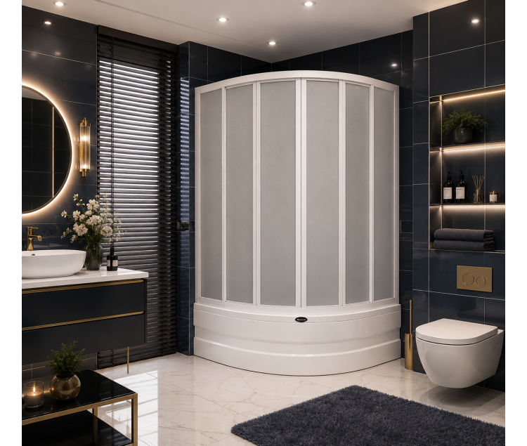 Mika Camlı Duşakabin + Küvet  ND318