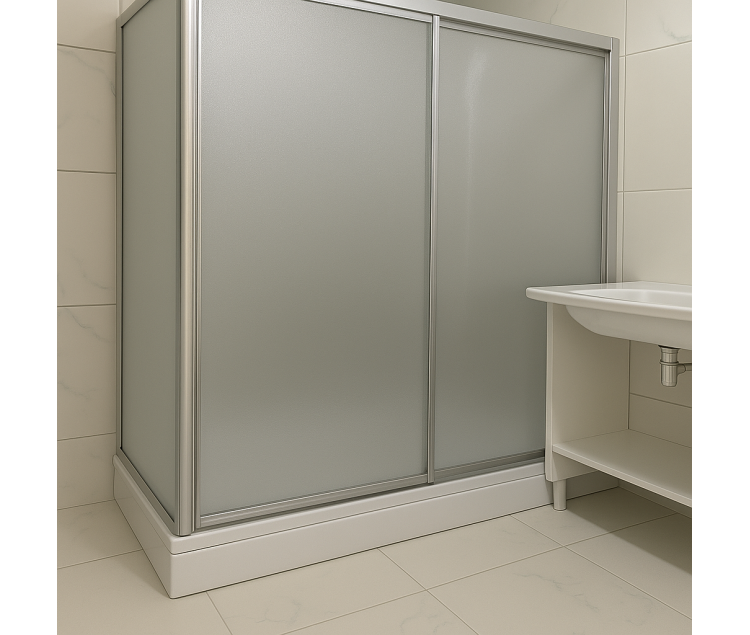Mika Camlı Duşakabin + Duşteknesi ND705