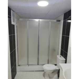 Mika Camlı Duşakabin + Duşteknesi ND704
